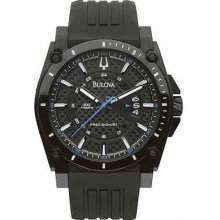 Bulova 98b142 Men's Precisionist Watch Free Priority Shipping (new With Tags)