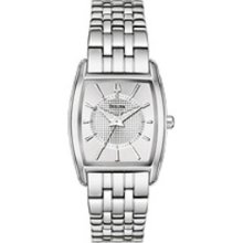 Bulova Bracelet Silver-Tone Dial Women's Watch