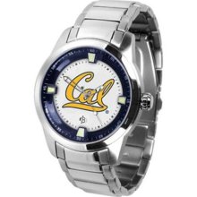 California Cal Berkeley NCAA Mens Titan Steel Watch ...