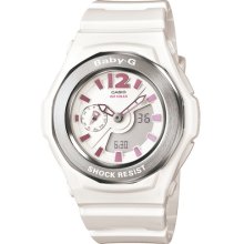 Casio Baby-g Analog & Digital Pink Bga-142-7bjf Women Ladies Japan