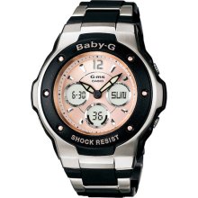 Casio Baby-g G-ms Analog & Digital Msg-300c-1bjf Women Ladies Japan