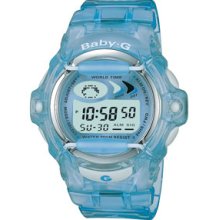 Casio Baby-G wrist watches: Baby-G Blue Jelly bg169r-2