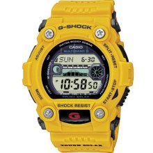 Casio G-Shock Gw-7900Cd-9Er Men's Digital Quartz Watch With Grey Dial And Yellow Resin Strap