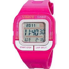 Casio Ladies' Pink 60-Lap Sports Watch