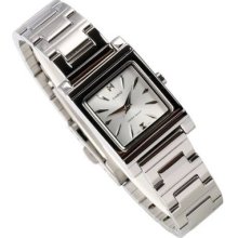 Casio Ltp-1237d-7a2 Womens Ladies Fashion Square Quartz Analog Silver Dial Watch