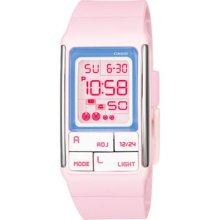 Casio Poptone Ldf-51-4a Pink Dual Time 50m Water Resistant (ldf51-4a)