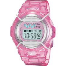 Casio Women's Baby-G Pink Resin Strap Quartz Watch - Casio BG1001-4AV