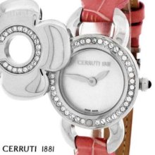 Cerruti Ladies Fiore Swiss Quartz Watch Pink Mop