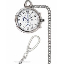 Charles-Hubert 42mm Chronograph Pocket Watch Stainless XWA1045