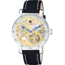 Charles-Hubert- Paris 3876 Stainless Steel Case Mechanical Watch