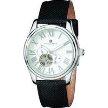 Charles-Hubert, Paris Men's Stainless Steel White Dial Automatic ...