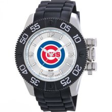 Chicago Cubs Mlb Baseball Mens Adult Wrist Watch Stainless Steel Beast