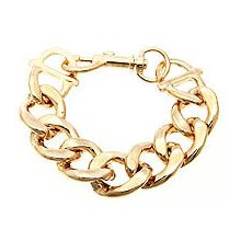 Chunky Rose Gold Link Bracelet