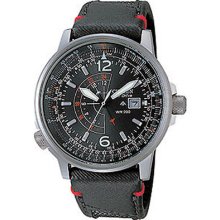 Citizen Eco-drive Nighthawk Pilot 200m Men's Watch Bj7010-16e