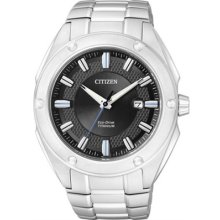 Citizen Eco-drive Super Titanium Japan Sapphire Gents Watch Bm7130-58e