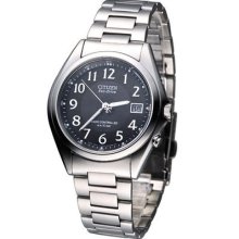 Citizen Forma Eco-drive Radio Sapphire Perpetual Watch Black Frd59-2421