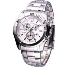 Citizen Men Oxy Chronograph Watch White An7100-50a