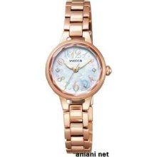 Citizen Wicca Solar-tec Premium Tiara Ayame Goriki Model Kh1-069-91 Ladies Watch