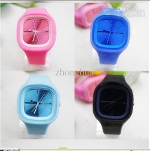 Colorful Square Unisex Odm Candy Digital Led Watches Ss.com Color Si