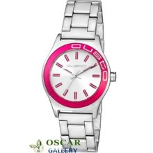 Custo On Time Seashell Cu050202 Women's Watch 2 Years Warranty