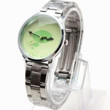 Cute Bariho Stainless Kelly Green Quartz Watch Nk34 Box