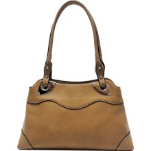 Dasein Classic Shoulder Bag w/ Studded Straps