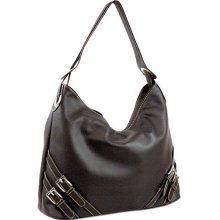 Designer inspired soft hobo bag