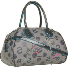 Desigual Bols Bowling Monogram Fluor Satchel Handbags : One Size