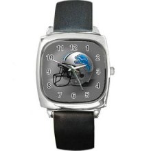 Detroit Lions Square Metal Watch 07