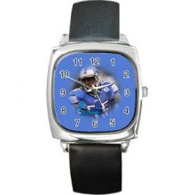 Detroit Lions Square Metal Watch 06