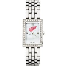 Detroit Red Wings Ladies Allure Watch Stainless Steel Bracelet