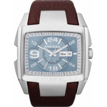 Diesel Brown Leather Mens Watch DZ4246