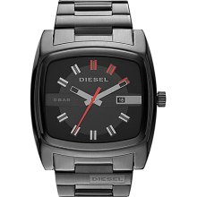 DIESEL 'Mr. Red' Bracelet Watch, 53mm x 47mm Black