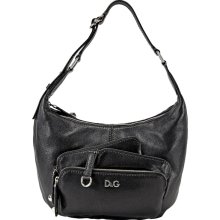 Dolce Gabbana Black Leather Shoulder Bag DB1011-E1734-80999