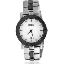 Dtek 008 Stainless Steel And Ceramic Ladies Fashion Watch