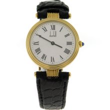 Dunhill 18k Yellow Gold Menâ€™s Quartz Watch