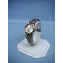 Elgin Ladies Quartz Gold/silvertone Wrist Watch