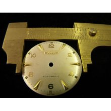 Estate Used Dial Watch Makers Estate Beautiful Nice Bulova Face 27 Mm 160