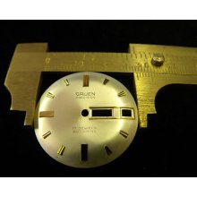 Estate Used Dial Watch Makers Estate Beautiful Nice Gruen Face 28.5 Mm 169