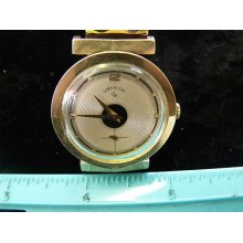 Estate Vintage Wrist Watch Lord Elgin 680 21j Wind 14k Gold Filled 8