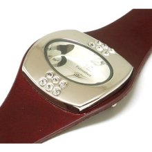 Fahrenheit Metallic Red Ladies Fashion Watch