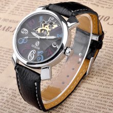 Fashion Classic Hollow Flower Mechanical Automatic Movement Casual Wrist Watch