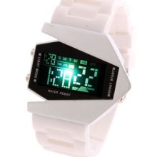 Fashion Digital Sport Quartz Wrist Watch Bomber Aircraft Date Mens Unisex Gifts