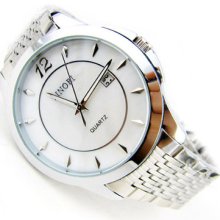 Fashion Mens Ladies Date Dial Analog Luxury Retro Quartz Wrist Watch