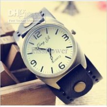 Fashion Quartz Watch Leather Belt Watches Casual Lady Wristwatches W