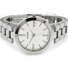 Fashion Wilon Crystal Lady Womens Stainless Steel Silver Wrist Watch