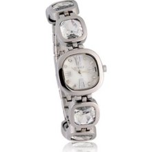 Fashion Women's Bracelet Alloy Analog Quartz Watch (Silver) - Other - Silver