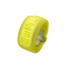 fashionable flash yellow jelly digital unisex bracelets led watches