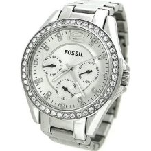 Fossil Riley Stainless Steel Bracelet Women's Watch - ES3202 ...