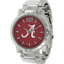 Geneva Platinum Men's Alabama Crimson Tide Link Watch